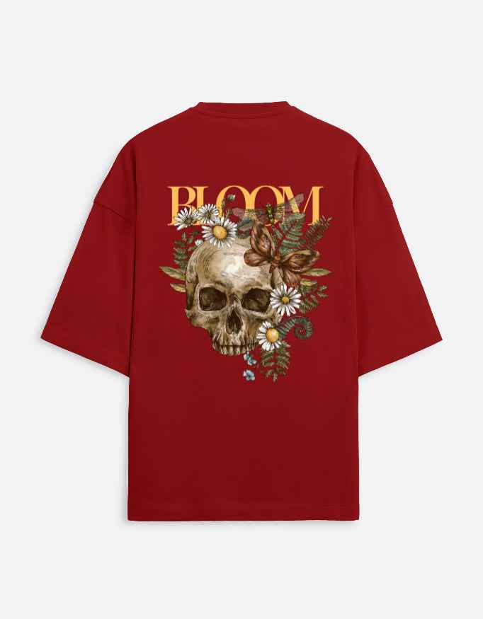 Bloom Terry Oversized Tee for Ultimate Comfort and Style - By Reeffin Store