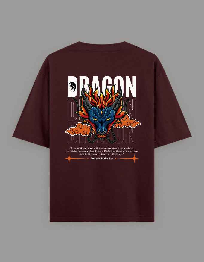 Dragon Oversized Classic T-Shirt - By Reeffin Store