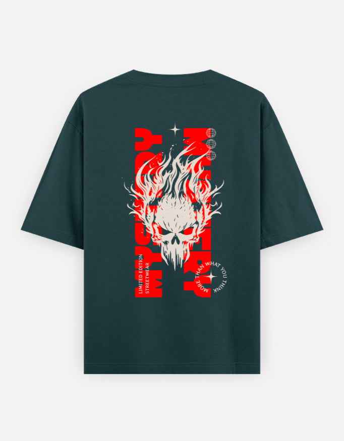 Mystery Skull Oversized T-Shirt for Unisex Classic Style - By Reeffin Store