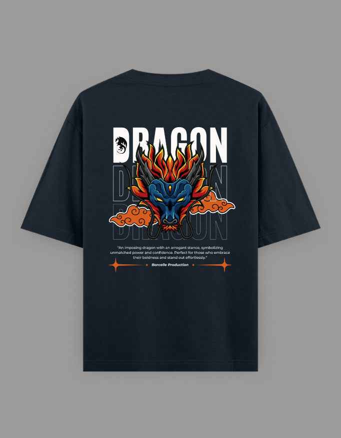 Dragon Oversized Classic T-Shirt - By Reeffin Store
