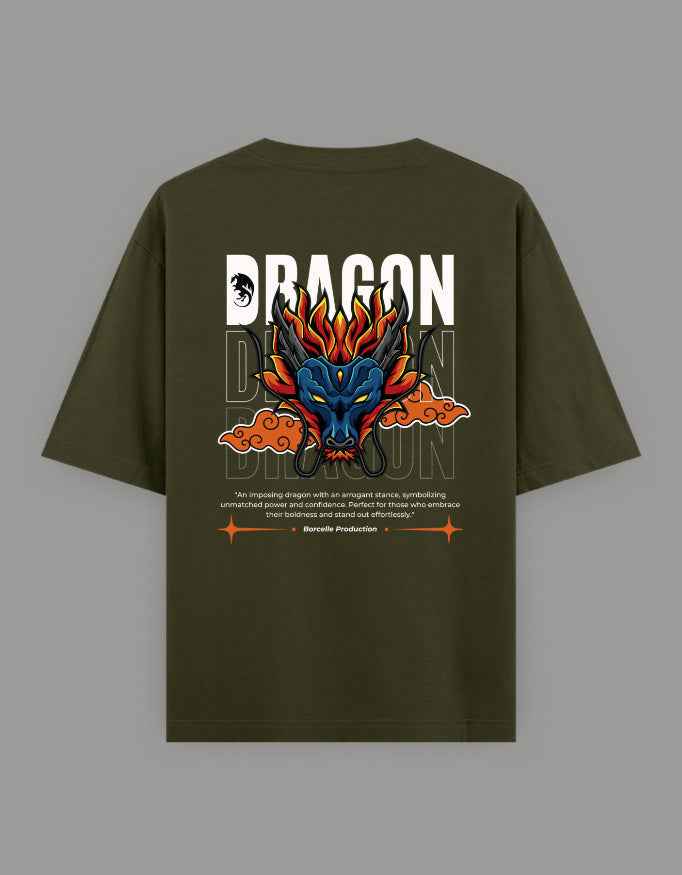 Dragon Oversized Classic T-Shirt - By Reeffin Store