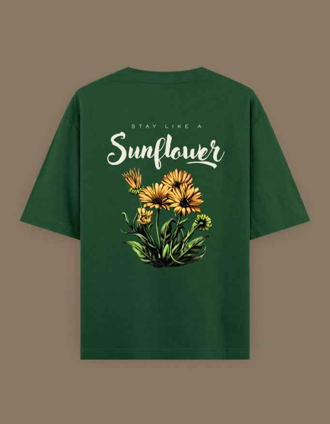 Sunflower Oversized T-Shirt for Ultimate Comfort and Style - By Reeffin Store