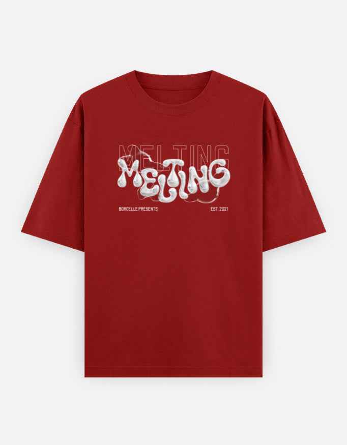 Melting T-shirt - Unique Drip Design for Stylish Comfort - By Reeffin Store