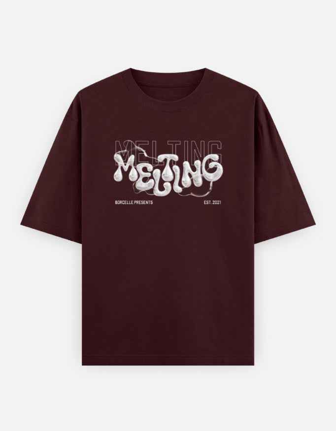 Melting T-shirt - Unique Drip Design for Stylish Comfort - By Reeffin Store
