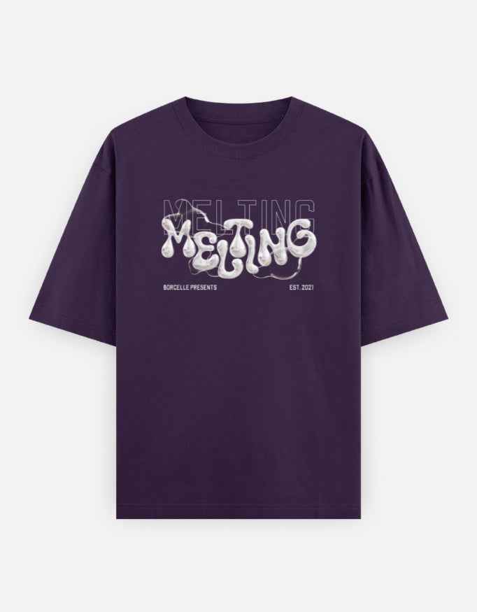 Melting T-shirt - Unique Drip Design for Stylish Comfort - By Reeffin Store