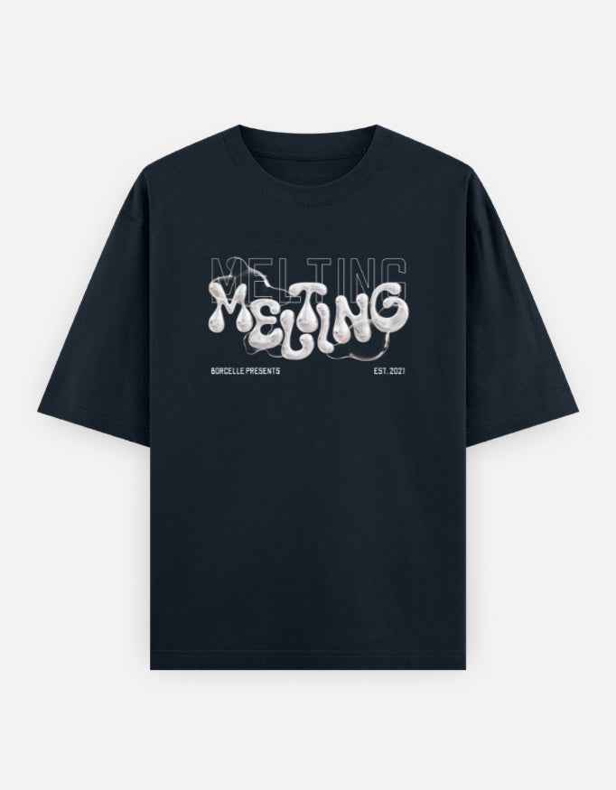 Melting T-shirt - Unique Drip Design for Stylish Comfort - By Reeffin Store