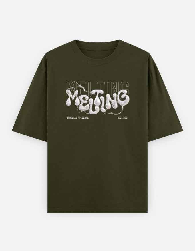 Melting T-shirt - Unique Drip Design for Stylish Comfort - By Reeffin Store