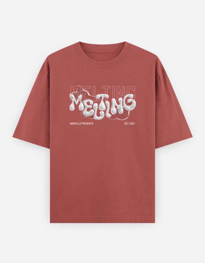 Melting T-shirt - Unique Drip Design for Stylish Comfort - By Reeffin Store