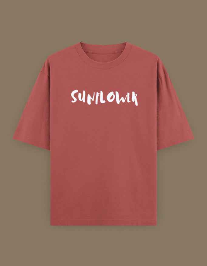 Sunflower Oversized T-Shirt for Ultimate Comfort and Style - By Reeffin Store