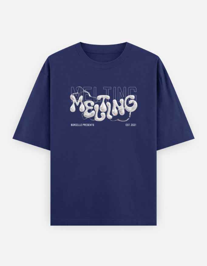 Melting T-shirt - Unique Drip Design for Stylish Comfort - By Reeffin Store