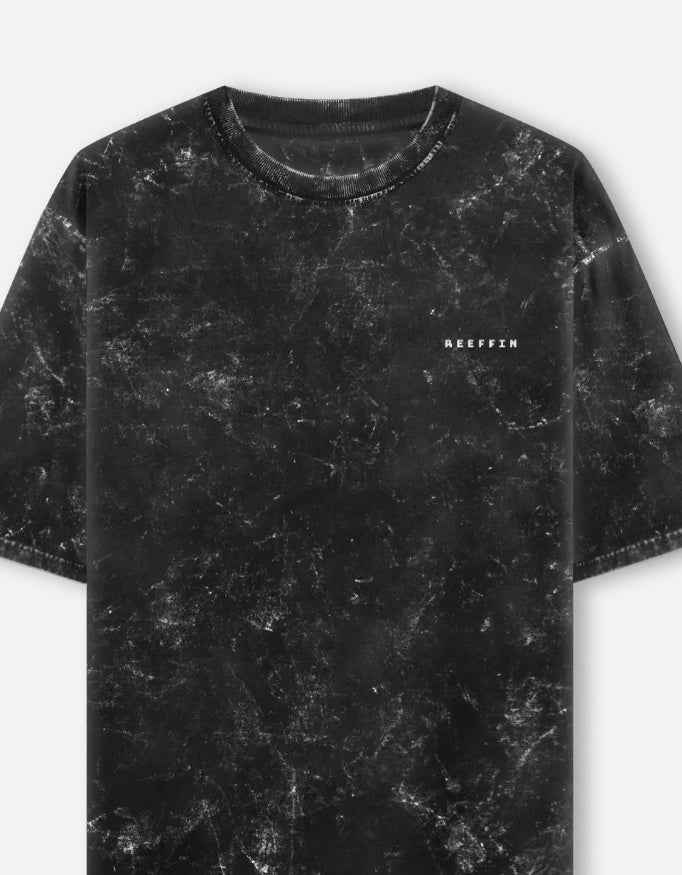 WOLF EDITION Oversized Tee for Trendy Comfort with Acid Wash - By Reeffin Store