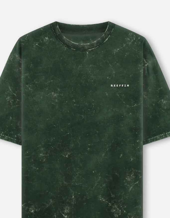 WOLF EDITION Oversized Tee for Trendy Comfort with Acid Wash - By Reeffin Store